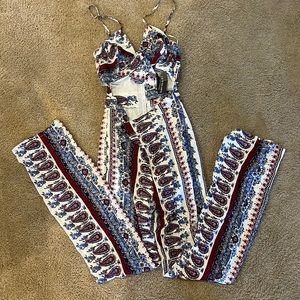 NWT fashion nova jumpsuit size S